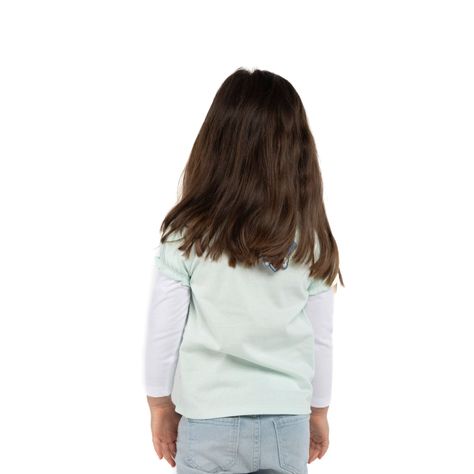 Polera Manga Larga Niña Caras Verde Paw Patrol-1