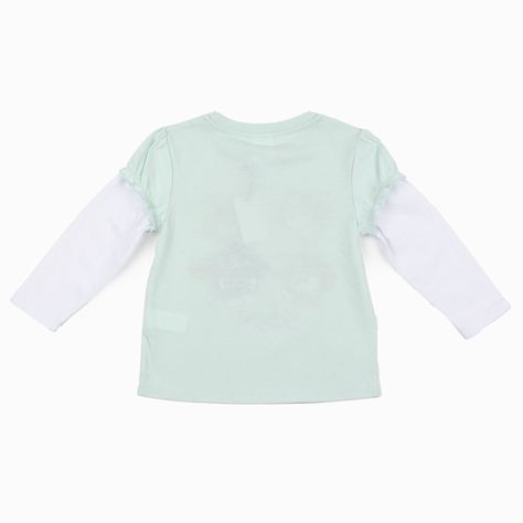 Polera Manga Larga Niña Caras Verde Paw Patrol-3