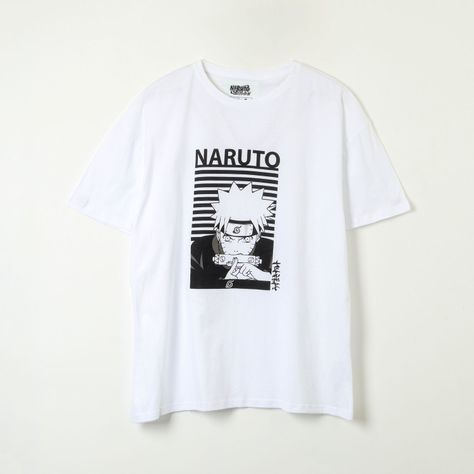 Polera Mujer Monocromatico Blanco Naruto-0