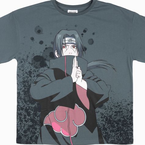 Polera Niño Nube Gris Naruto-4