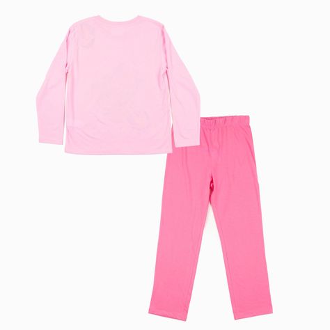 Pijama Largo Niña Oso Rosado Garfield-1