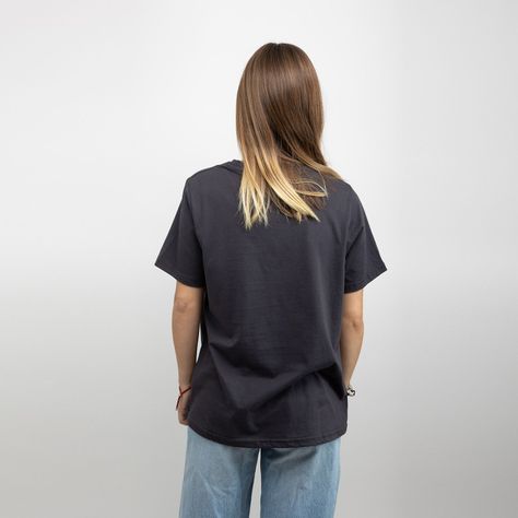 Polera Mujer Grogu Little Child Gris Star Wars-1