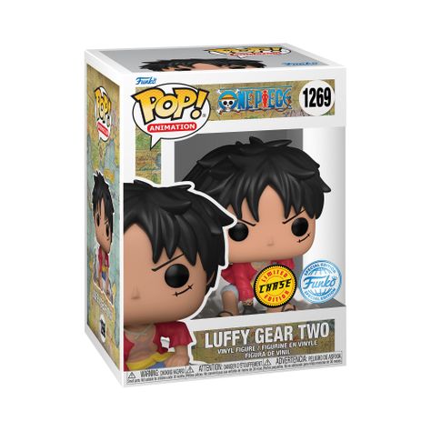 Funko Pop Luffy Gear Two With Chase One Piece - 1269-1