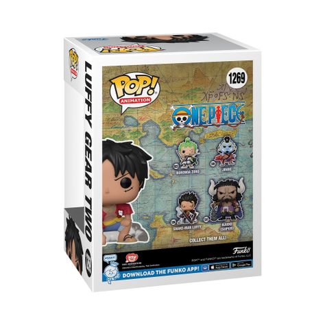 Funko Pop Luffy Gear Two With Chase One Piece - 1269-2
