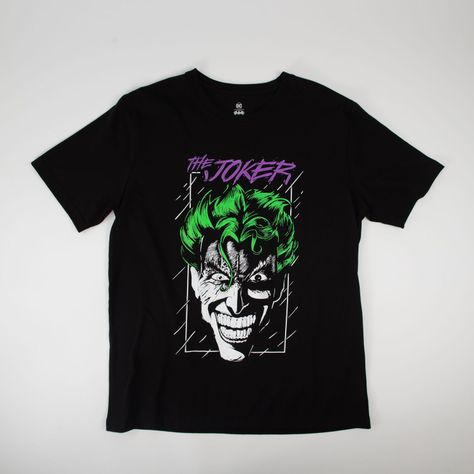 Polera Hombre Joker The Joker Negro DC Comics-0