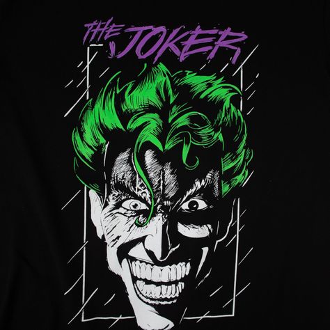 Polera Hombre Joker The Joker Negro DC Comics-2