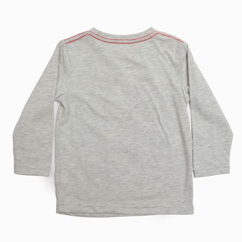Polera Manga Larga Niño Cara Lineas Spiderman Gris Marvel-3
