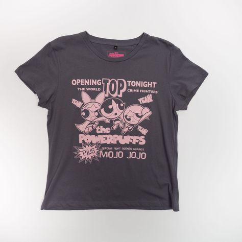 Polera Mujer YOU Cartoon Network Chicas Superpoderosas Gris-0