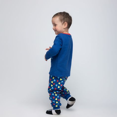 Pijama Niño Traje Azul Mickey Disney-1