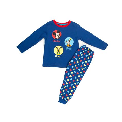 Pijama Niño Traje Azul Mickey Disney-4