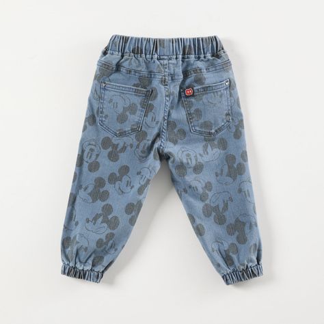 Jeans Niño Caras Mickey Denim Disney-1