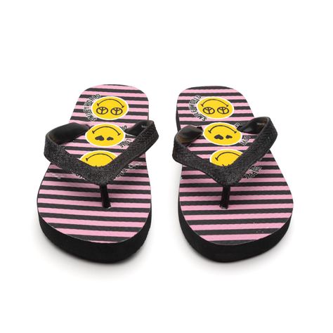 Sandalia Niña Rayas Rosa SmileyWorld ®-3