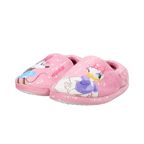 Pantufla Niña Minnie Dance Rosado Disney-0