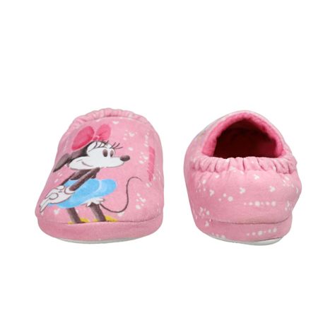 Pantufla Niña Minnie Dance Rosado Disney-2
