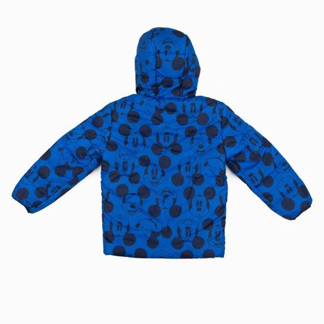 Parka Niño Caras Mickey Azul Disney-2