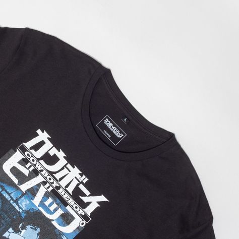 Polera Hombre Cowboy Bebop   Negro-1