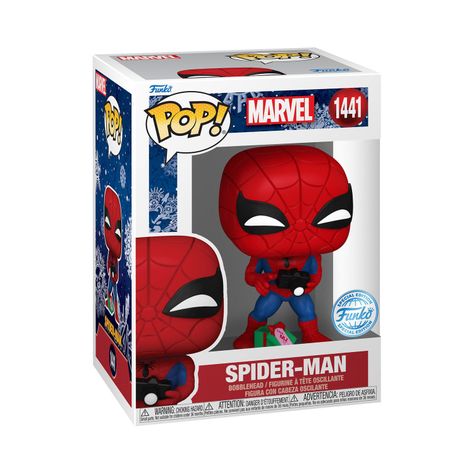 Funko Pop Spiderman Con Regalo Marvel - 1441-1