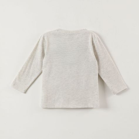 Polera Manga Larga Niño Mickey Best Giggle Gris Disney-2