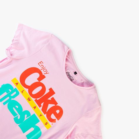 Polera Mujer  Coca Cola  Rosado-1
