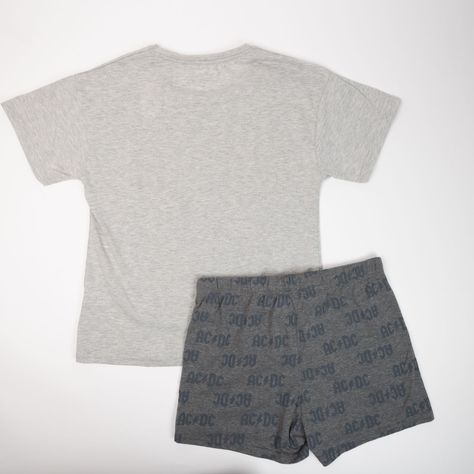 Pijama Mujer Print Gris AC/DC-4