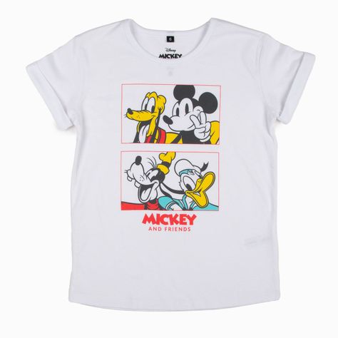 Pack Poleras Niña Mickey y sus Amigos Rosado Disney-3