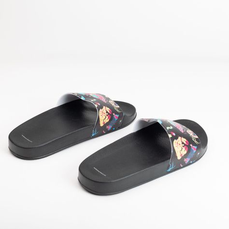 Sandalias Hombre Just them Negro Rick and Morty-3