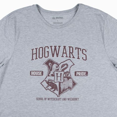 Polera Hombre House Pride Gris Harry Potter-2