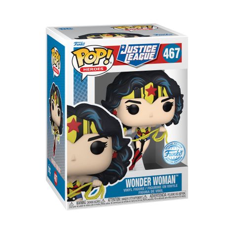 Funko Pop Liga de la Justicia Mujer Maravilla - 467-1