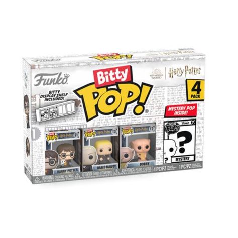 Funko Bitty Pop: HP- Harry Potter 4 unidades-0