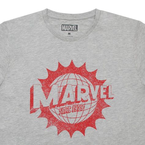 Polera Hombre Asombroso Gris Marvel-2