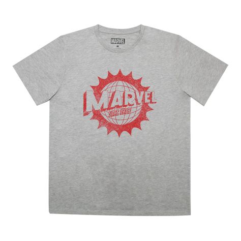 Polera Hombre Asombroso Gris Marvel-0
