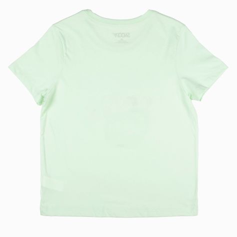 Polera Mujer Peanuts Street Verde Snoopy-1
