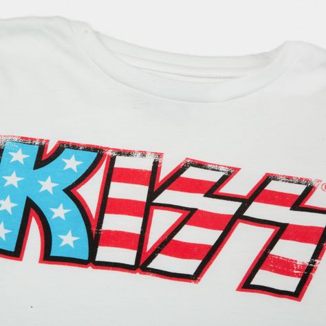 Polera Manga Larga Niña Logo Blanco Kiss-2