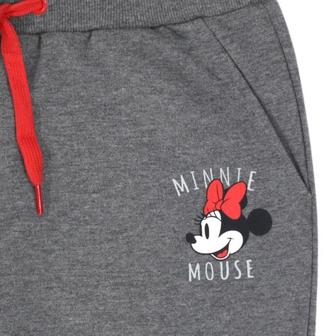 Pantalon de Buzo Niña Minnie Icon Gris Disney-2