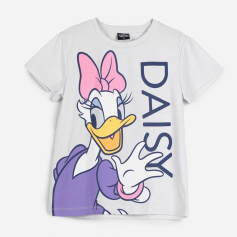 Pack Polera Manga Corta Niña Minnie Daisy Rojo Disney-1