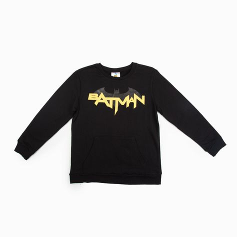 Poleron Niño Batman Cool Negro DC Comics-2