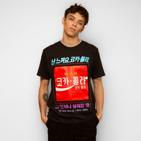 Polera Hombre Coca Cola  Negro-0