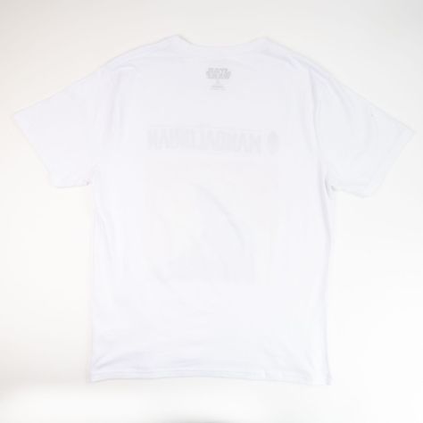 Polera Hombre Mandalorian Picture Blanco Star Wars-1