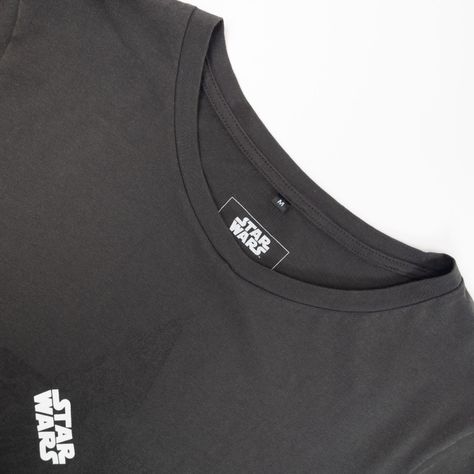 Polera Mujer  Star Wars  Star Gris-1