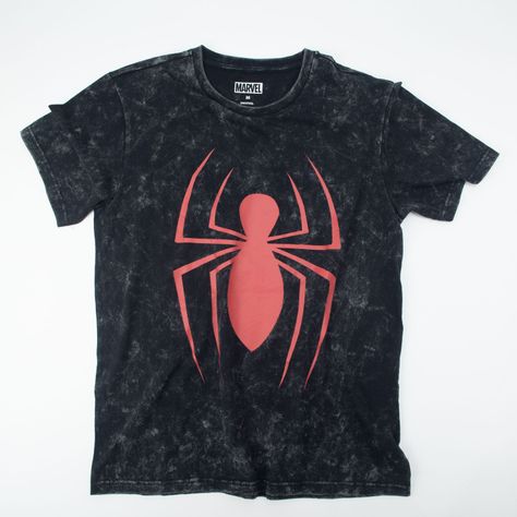 Polera Hombre Spiderman New Style Gris Oscuro Marvel-0