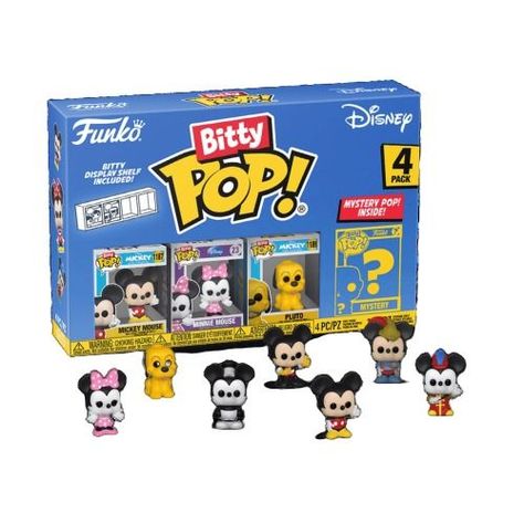 Funko Bitty Pop: Disney Mickey 4 unidades-0