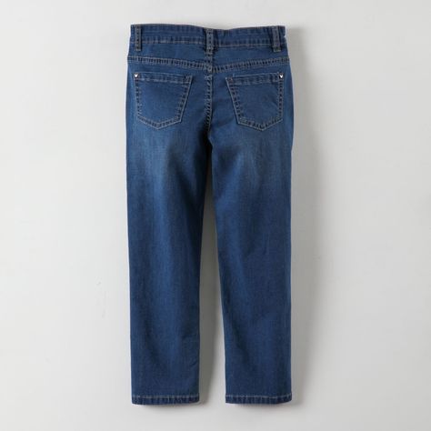 Jeans Niña Minnie Logo Azul Disney-5