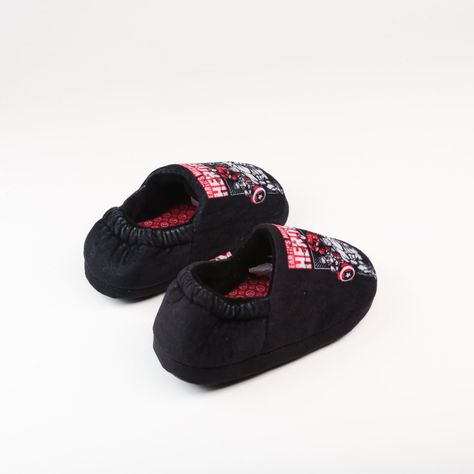 Pantufla Niño Avengers Amigos Negro Marvel-3
