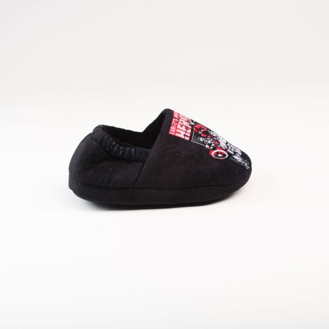 Pantufla Niño Avengers Amigos Negro Marvel-0