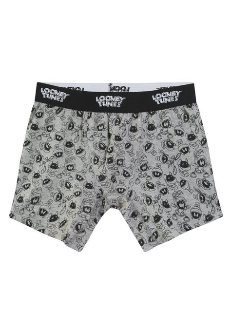Boxer Hombre Marvin Gris Looney Tunes-0