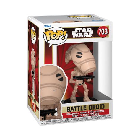 Funko Pop Battle Droid Star Wars - 703-1