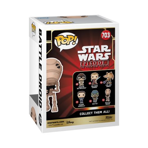 Funko Pop Battle Droid Star Wars - 703-2