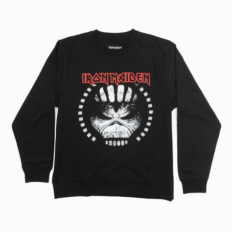 Poleron Hombre Iron Maiden The Beast Negro Iron Maiden-1