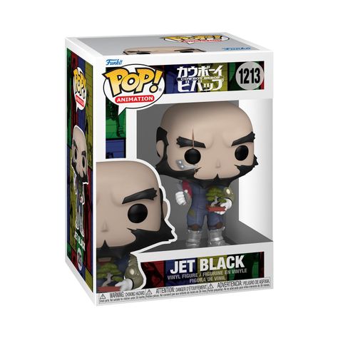 Funko Pop  Jet Black W/Bonsai Cowboy Bebop -1213-1