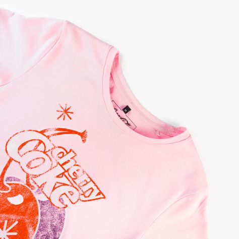 Polera Mujer  Coca Cola Cherry Rosado-1